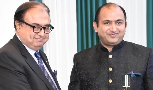 Muhammad Irfan Siddiqui conferred upon 'Tamgha-e-Khidmat' award