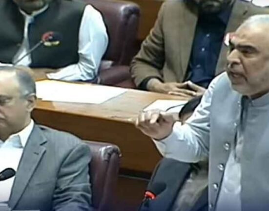 PTI's Asad Qaiser demands resignation of Interior Minister Mohsin Naqvi