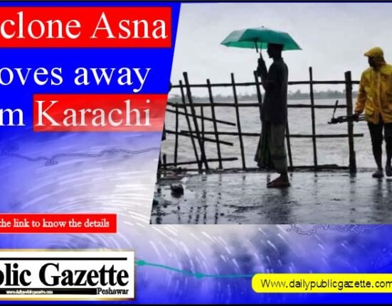 Cyclone Asna moves away from Karachi; heavy rain likely for 2 days