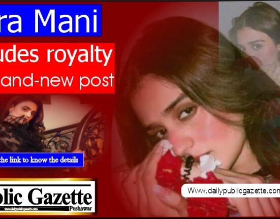 Pakistani actress Hira Mani exudes royalty in brand-new post