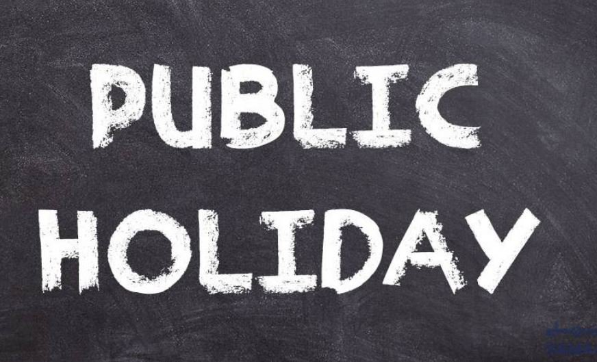 Public holiday announced on August 26